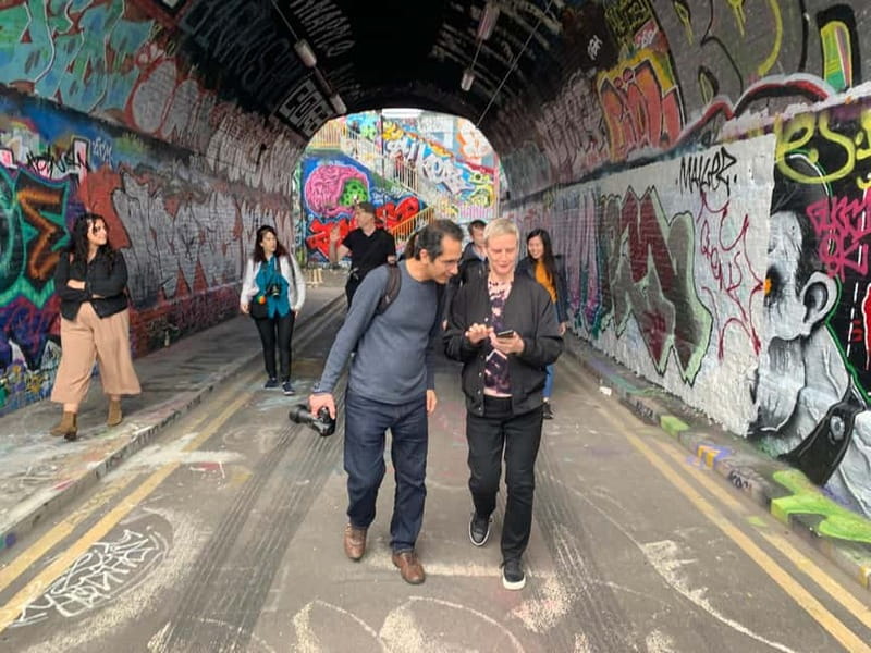 ADVANCED GRAFFITI STREET ART TOUR / SHOREDITCH / EAST LONDON - Ben Eine: from graffiti roots to street-art lettering power