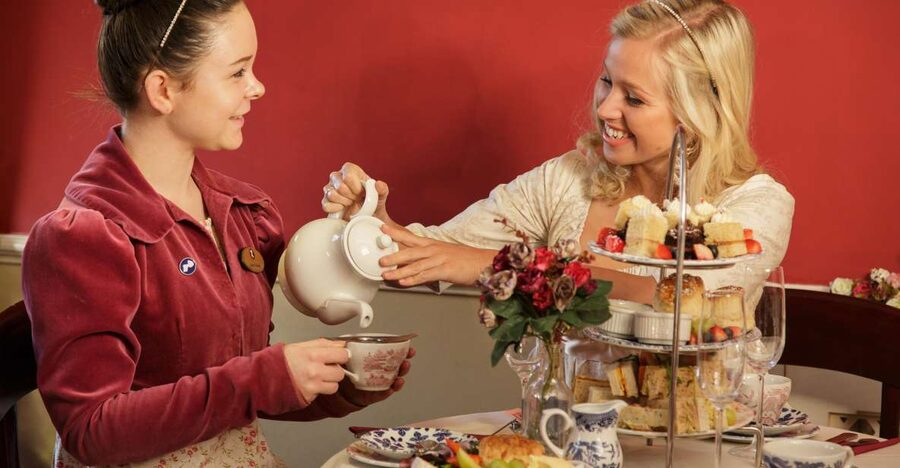 Afternoon Tea at The Regency Tea Room - The food quality: clotted cream scone, fresh sandwiches, and cake that feels worth it