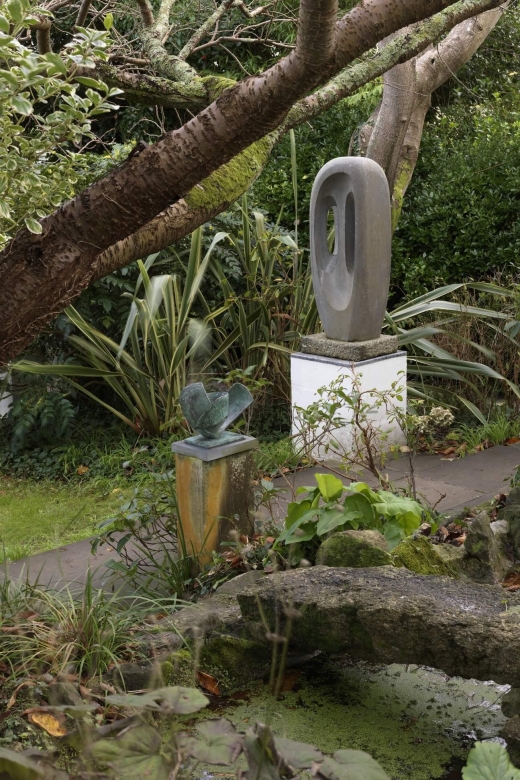 Barbara Hepworth Museum & Sculpture Garden: entry to site. - Walking In: The Admission Area Timeline of Hepworth’s Career