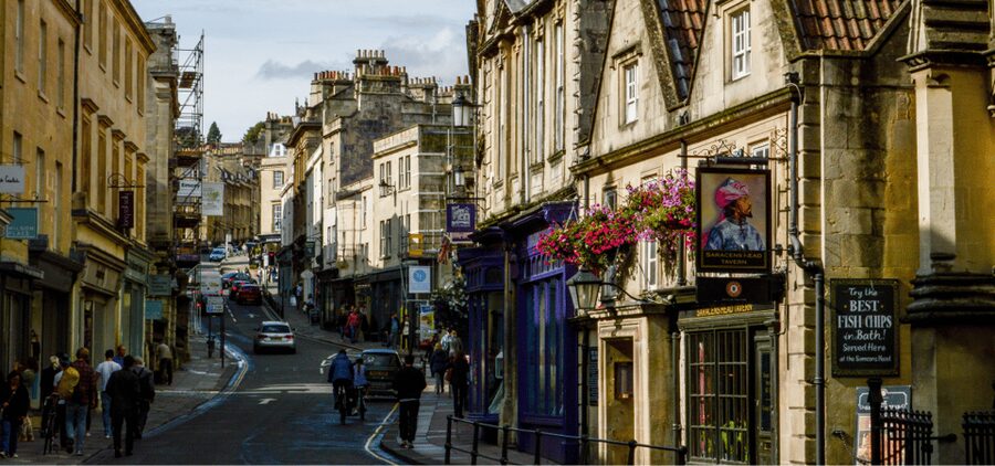 Bath: Bridgeton Walking Tour with an APP - How to use the Trippy Tour Guide app without frustration