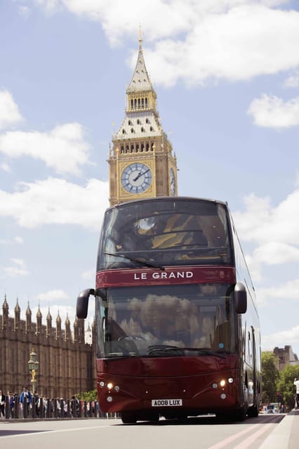 Best of London by LE GRAND - London's Luxury Bus Tour - Buckingham Palace and Westminster Abbey: When the Tour Hits Government Central
