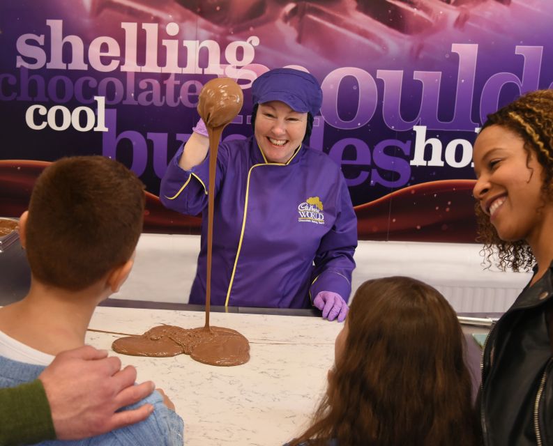 Birmingham: Cadbury World Entry Ticket - Crunchie Rollercoaster: The Classic Thrill in the Middle