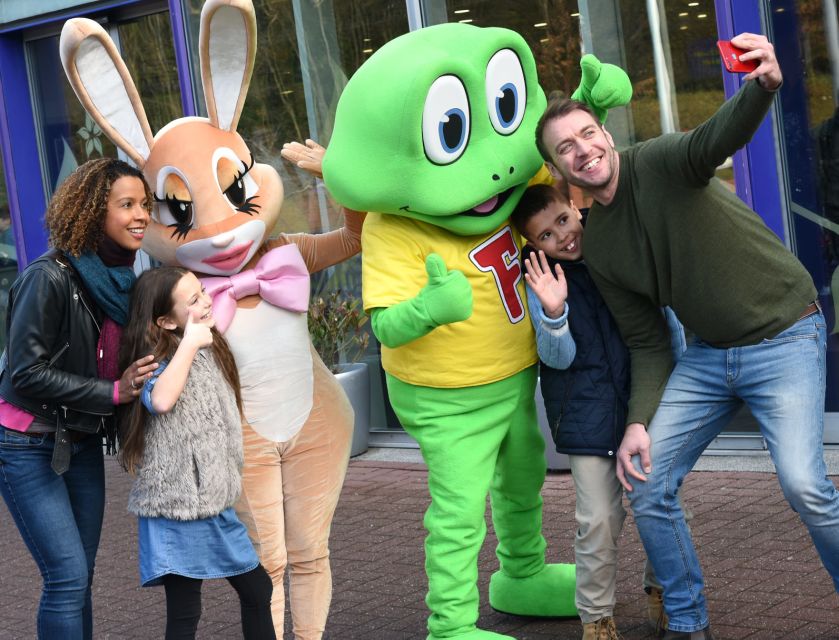 Birmingham: Cadbury World Entry Ticket - Weekend Character Meet and Family Show: Freddo or Caramel Bunny