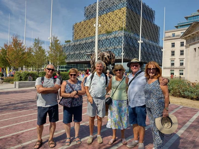 Birmingham: Guided City Center Walking Tour (10:30am & 2pm) - Centenary Square fountains, Symphony Hall, and the modern edge of the city