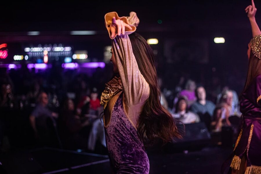 Blackpool: Viva Voulez Vous ABBA Tribute Show Ticket - Viva Voulez Vous on Stage: Singing, Dancing, Costumes, and Audience Energy