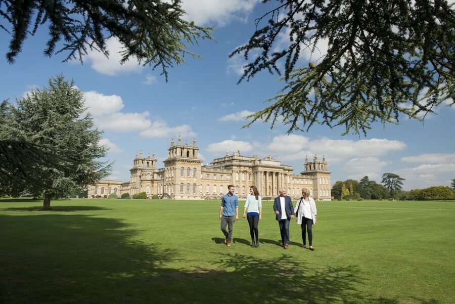 Blenheim Palace Admission Ticket - Walled Garden: Hedge Maze, Butterfly House, and Garden History