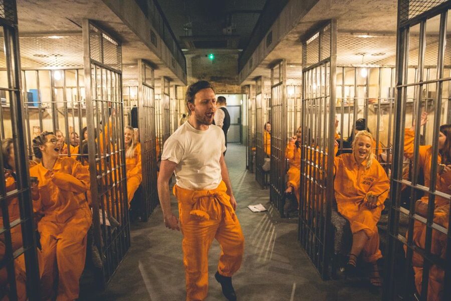 Brighton: Alcotraz Immersive Prison Cocktail Experience - Language, comedy, and how the cast handles different groups