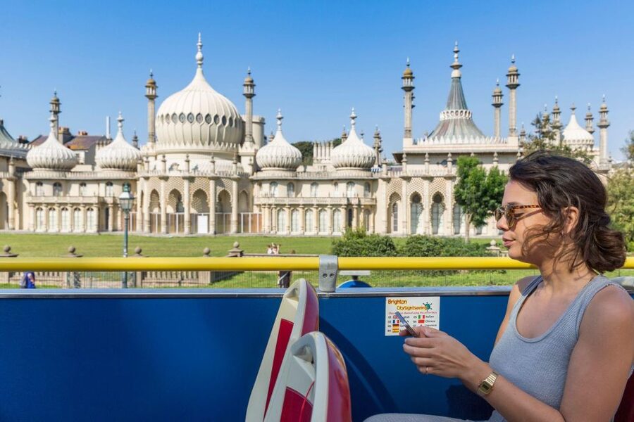 Brighton: City Sightseeing Hop-On Hop-Off Bus Tour - Stop by stop: from Palace Pier to Paston Place