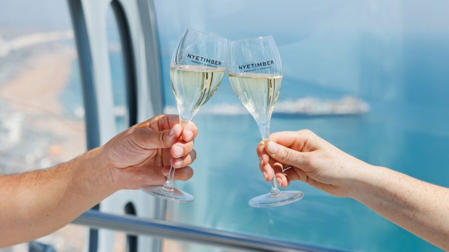 Brighton: i360 Entry & Champagne (Soft Drink for Under 18s) - Key highlights at a glance