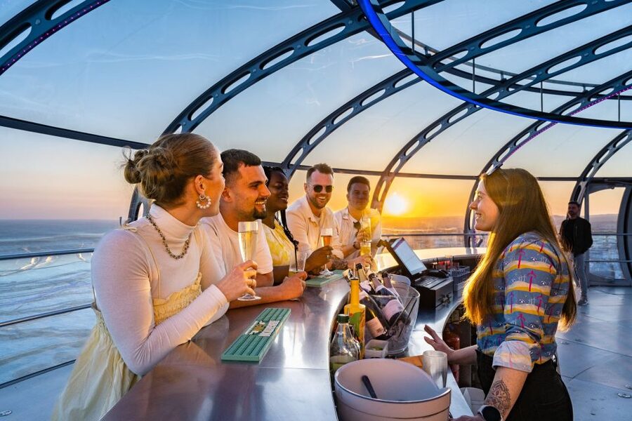 Brighton: i360 Entry & Champagne (Soft Drink for Under 18s) - Who should book this i360 entry and champagne ticket