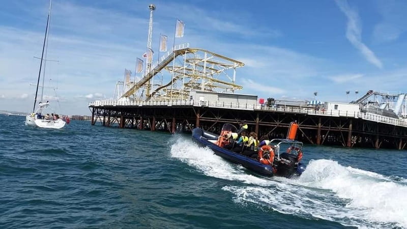 Brighton: Powerboat Ride - The safety briefing and RIB ride style that set expectations