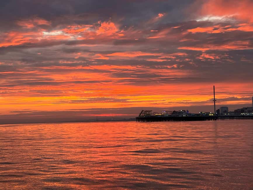 Brighton: Sunset Sailing Cruise with a Glass of Wine - How the 2 hours flow: glide, learn, then soak in the sunset