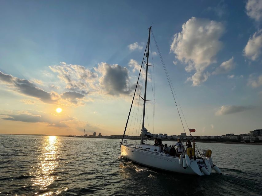 Brighton: Sunset Sailing Cruise with a Glass of Wine - What “taking the helm” really means on a guided sailing yacht
