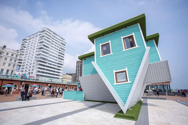 Brighton: Upside Down House Entry Ticket - Check-in at the ticket office on the left side of the house