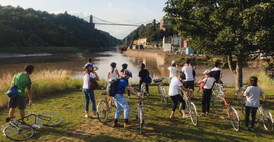 Bristol: The Best Of Bristol, Guided Bike Tour - Cliftonwood and the Clifton Suspension Bridge viewpoint you came for