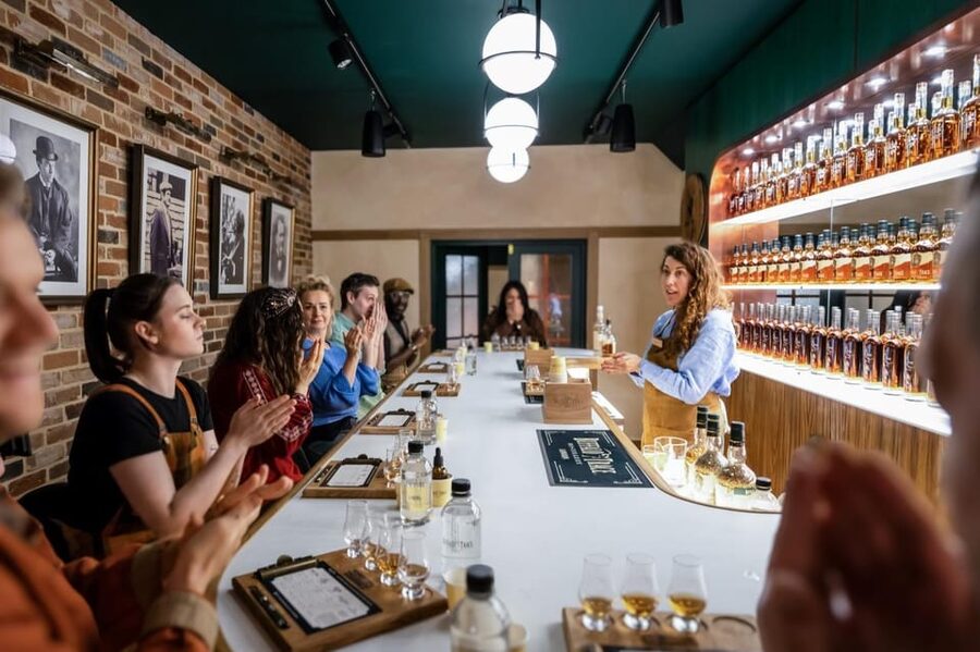 Buffalo Trace Distillery: Elevated Whiskey Experience - The Tasting Lineup: White Dog Mash to Eagle Rare and E.H. Taylor