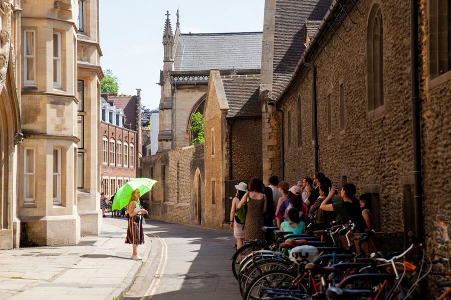 Cambridge: 2-Hour Private University Walking Tour - Trinity College secrets, including Henry VIII above the gate
