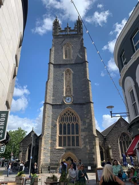 Cardiff: City Highlights Guided Walking Tour - Where to meet outside Cardiff Library, near the 50ft hoop