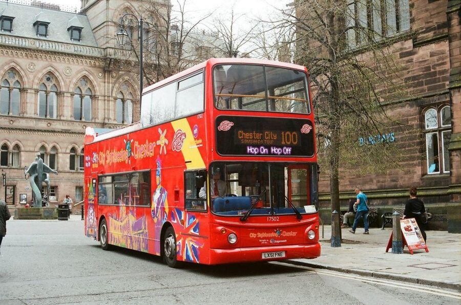 Chester: City Sightseeing Hop-On Hop-Off Bus Tour - Roman Amphitheatre, Grosvenor Shopping, and Grosvenor Museum