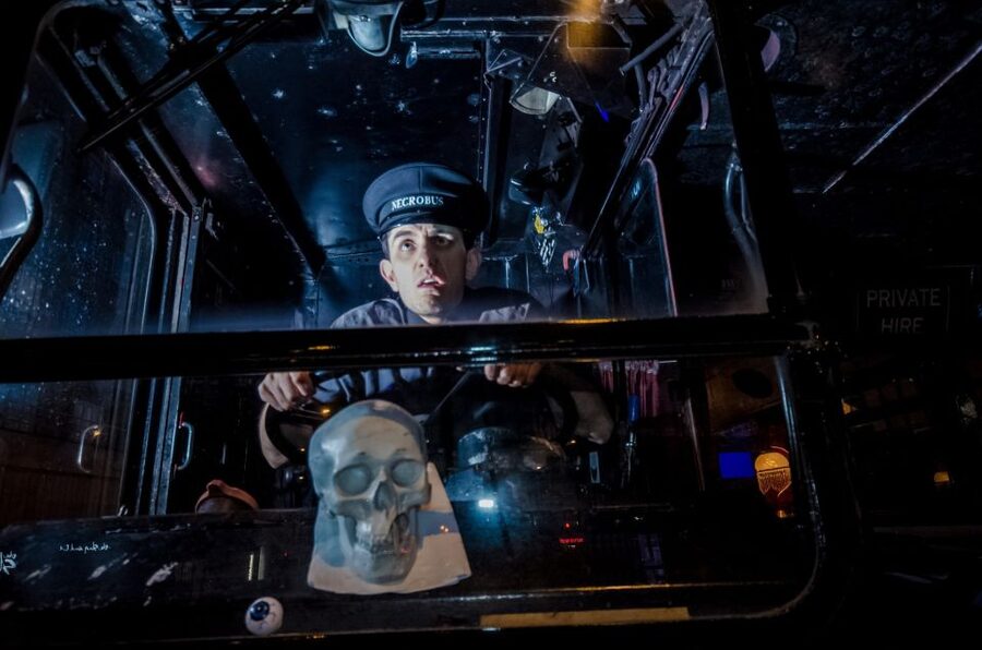 Comedy Horror Show: York Ghost Bus Tour - The Routemaster experience: atmosphere, lights, and small shocks