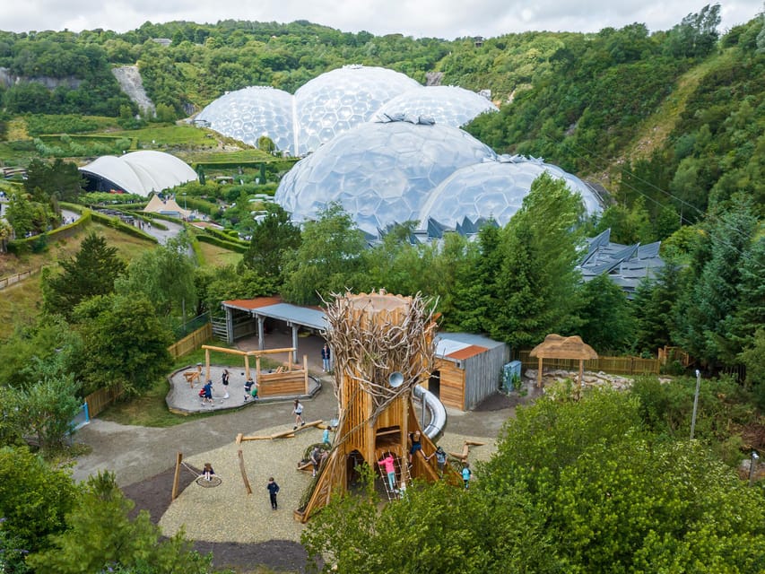 Cornwall: Eden Project Entry Ticket - The Biomes: Indoor Rainforest and Mediterranean Climate Under One Ticket