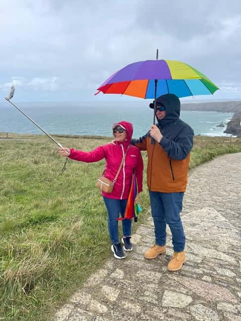 Cornwall: Private Guided Tour - Polaroids, photo montage, and why the extras fit the vibe
