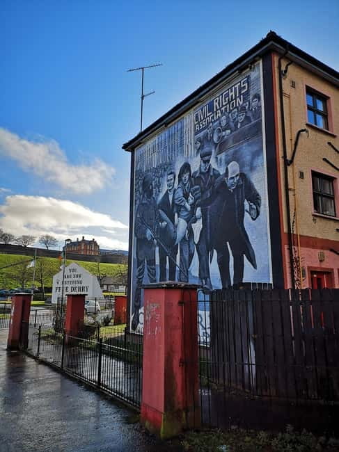 Derry City: The Bloody Sunday Story Walking Tour - Battle of the Bogside, tension on the streets you can still see