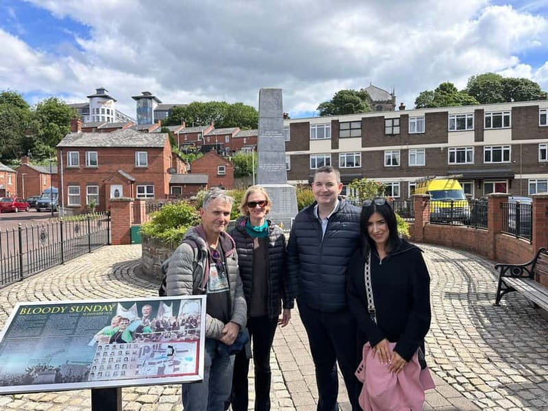 Derry City: The Troubles Bogside Walking Tour. - Getting your bearings outside the Museum of Free Derry