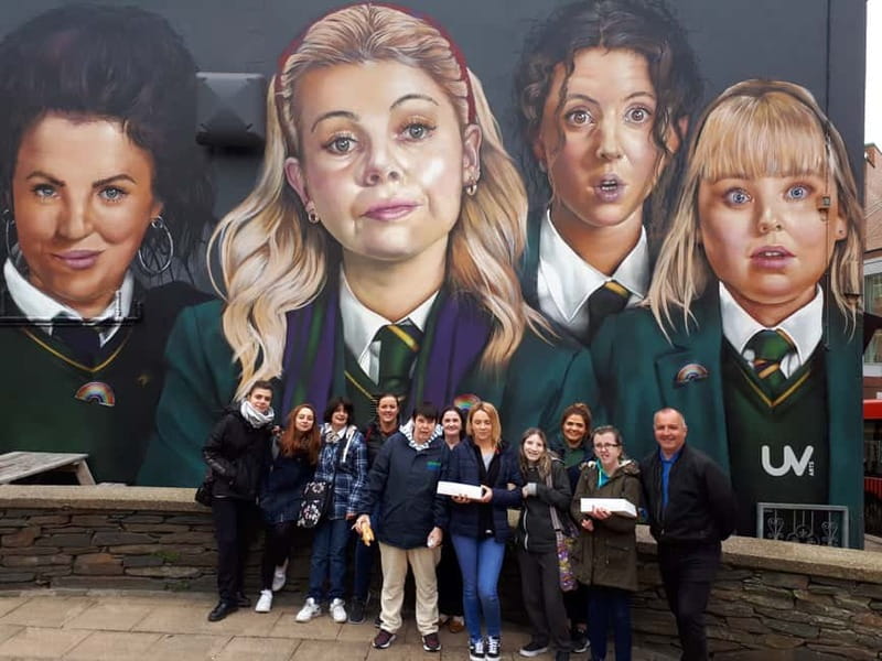 Derry: Derry Girls TV Show Filming Locations Tour - Entering the walled city through Derry Girls locations