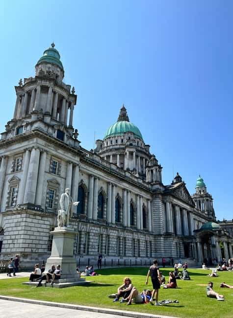 Dublin: Belfast Walk, Dunluce Castle & Giant’s Causeway - Your Belfast Free Time: 70 Minutes to Choose Your Own Belfast