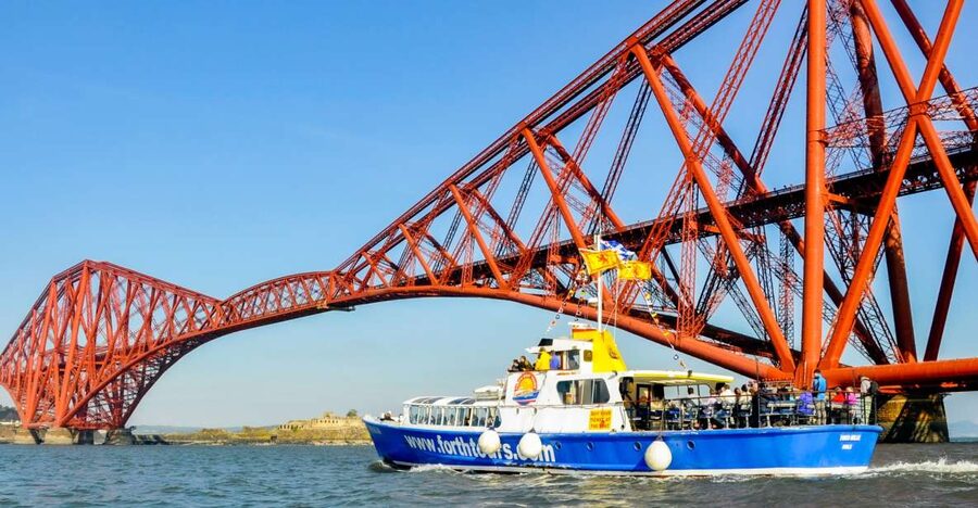 Edinburgh: 'Firth of Forth' Three Bridges Sightseeing Cruise - South Queensferry departure: what the timing and feel are like