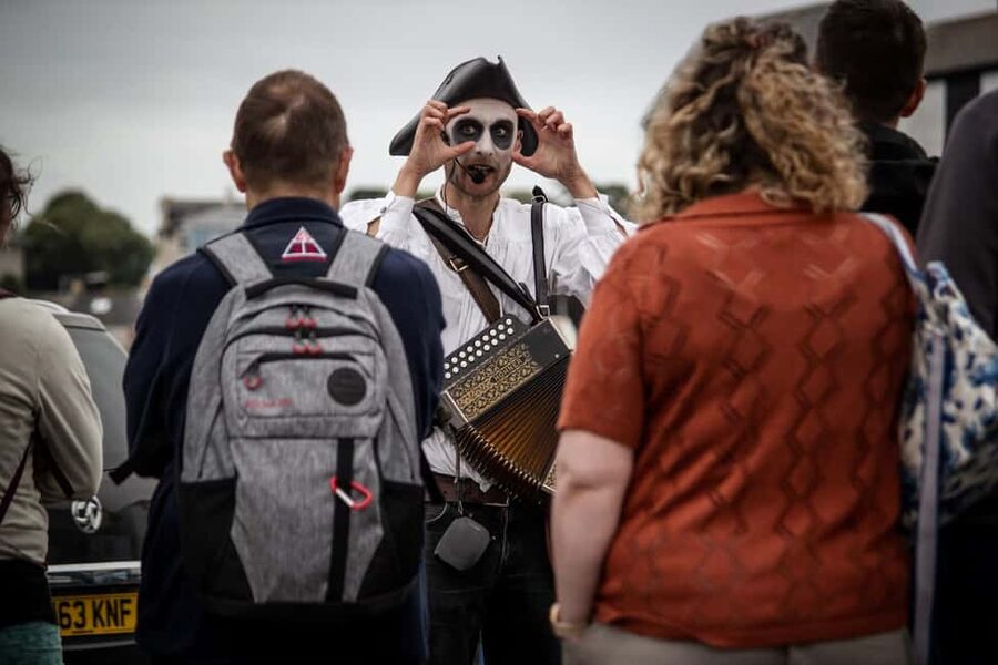 Falmouth: Spookily Enjoyable Ghost Tour (award winning) - Live music and accordion tunes, when the weather cooperates