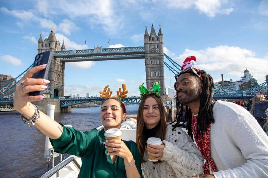 Festive London Christmas Day River Thames Lunch Cruise - Key highlights to know before you go