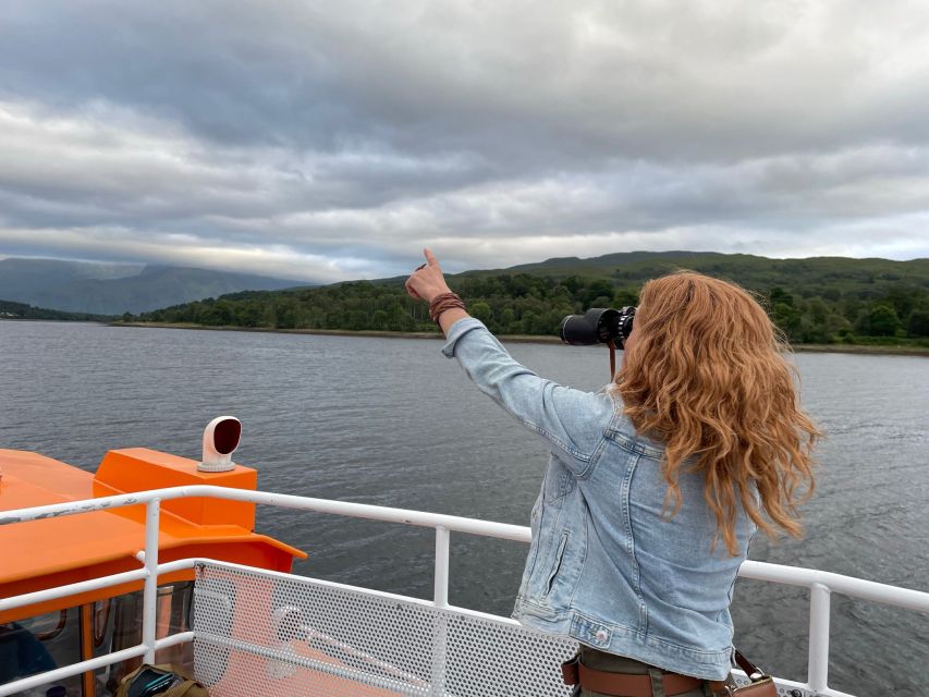 Fort William: Seal Island Boat Tour - Passing the Caledonian Canal Entrance and Corpach Timber Yard