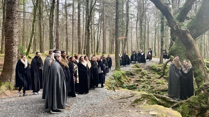 From Belfast: Game of Thrones Winterfell Locations Tour - Lunch at a local pub, then Inch Abbey for King in the North