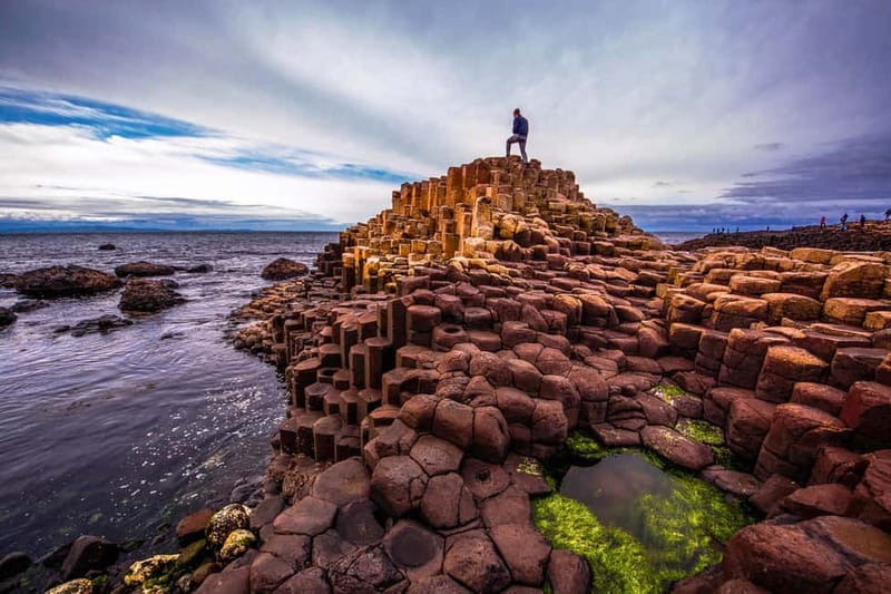 From Belfast: Giant's Causeway & Titanic Experience Belfast - Larrybane Quarry and Dunluce Castle: Stark-era story beats and a photo pause