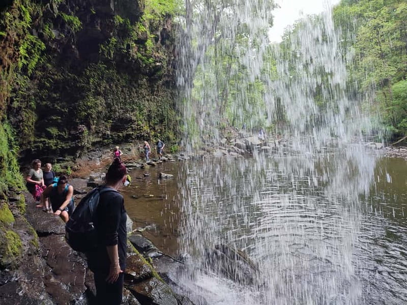 From Cardiff: Guided Hike to 8 Waterfalls in Brecon Beacons - Walking Behind Water: When Getting Wet Is Part of the Plan