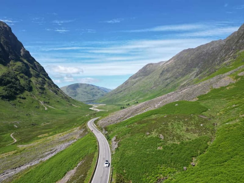 From Edinburgh: Glenfinnan Viaduct, Glencoe & Highlands Tour - From Burns Monument into the Highlands: the 12-hour pacing