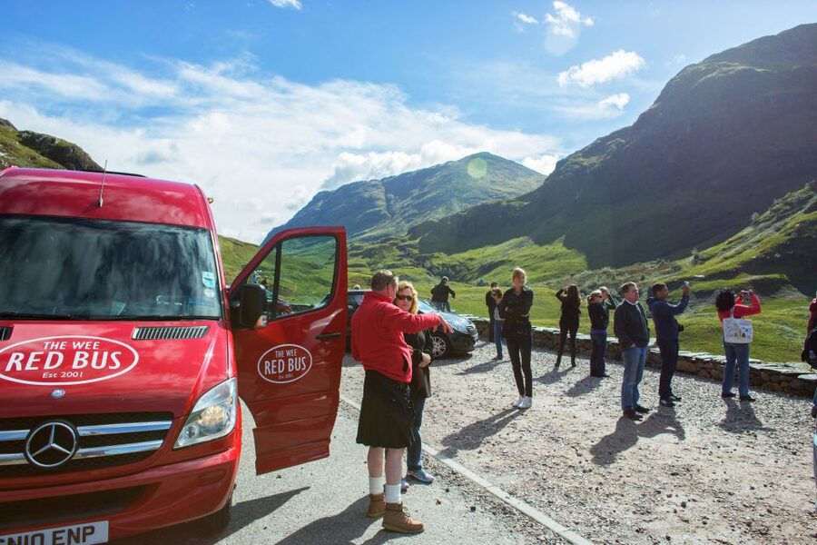 From Edinburgh: Loch Ness and Scottish Highlands Day Tour - Crossing Rannoch Moor and arriving at Glen Coe’s drama