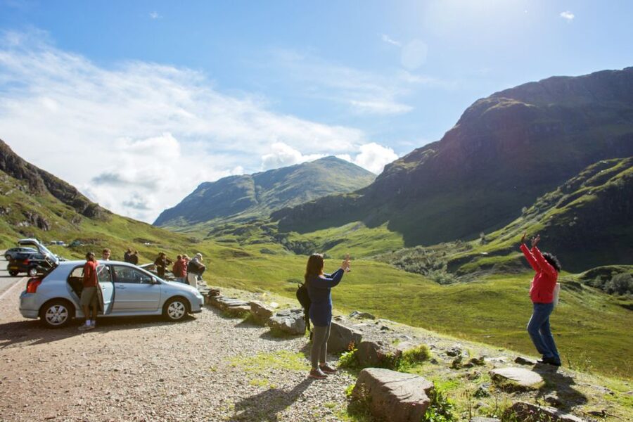 From Edinburgh: Loch Ness and Scottish Highlands Day Tour - Getting started at Bus Stand ZE, Waterloo Place