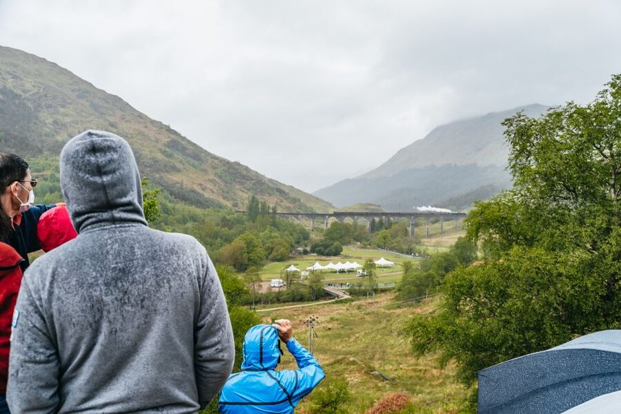 From Edinburgh: Magical Highlands Tour with Jacobite Train - Rannoch Moor and the Movie-Set Feeling: When You Pass, You Still Get the Payoff