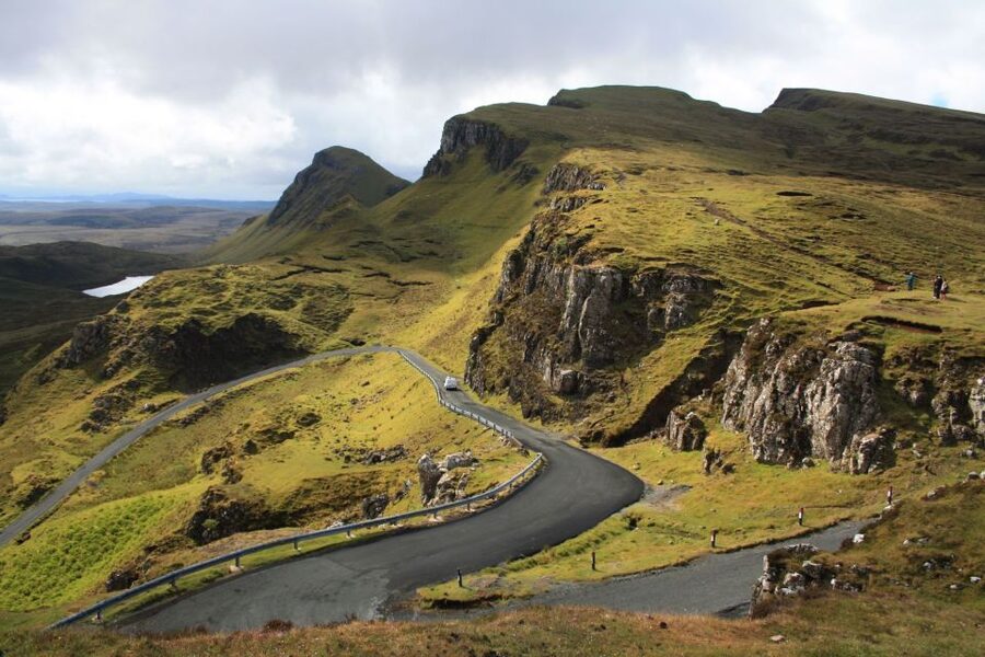 From Edinburgh: Outer Hebrides & Isle of Skye 6-Day Tour - Day 1: Dunkeld waterfalls, Loch Ness, Inverness and Corrieshalloch Gorge to Ullapool