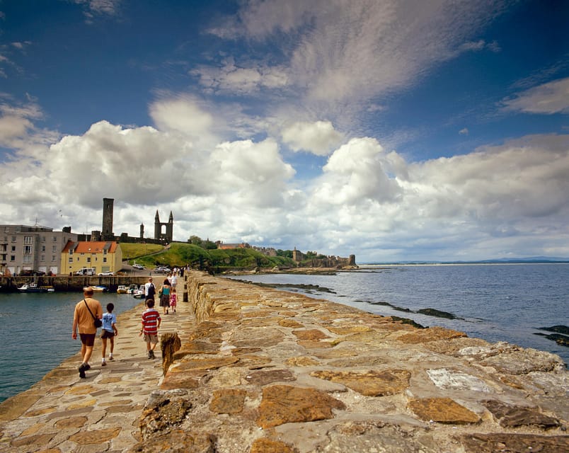 From Glasgow: The Kelpies, St Andrews and Fife Adventure - St Andrews: medieval streets, a lunch window, and famous royal meet-cute