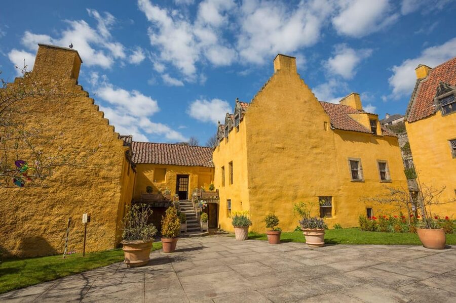 From Glasgow: The Kelpies, St Andrews and Fife Adventure - Falkland Palace: Stuart retreat energy in smaller time