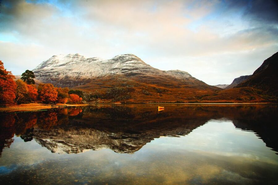 From Inverness: Torridon, Applecross, & Eilean Donan Castle - Torridon Mountains and the Road That Drops Toward the Sea