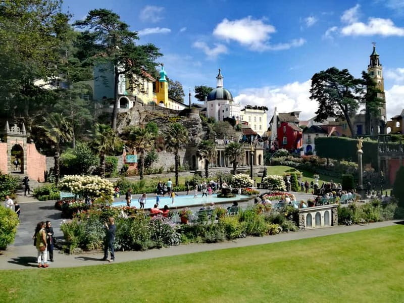 From Llandudno: Portmeirion, Snowdonia and Castles Tour - From Llandudno Train Station to Great Orme Road Cliffs and Sea Views