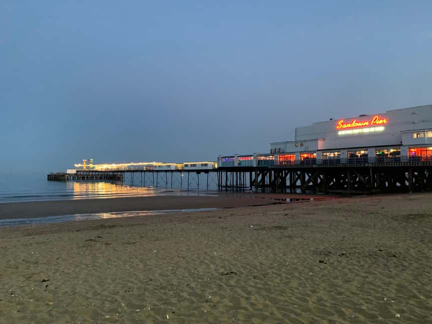From London: Isle of Wight Day Trip Including Osborne House - Shanklin: two sandy beaches plus Shanklin Chine