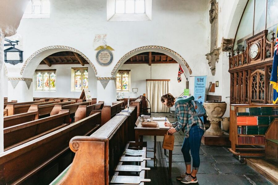 From Manchester: Lake District Bus Tour & Windermere Cruise - Hawkshead: cobbled lanes and Wordsworth’s grammar school tie-in