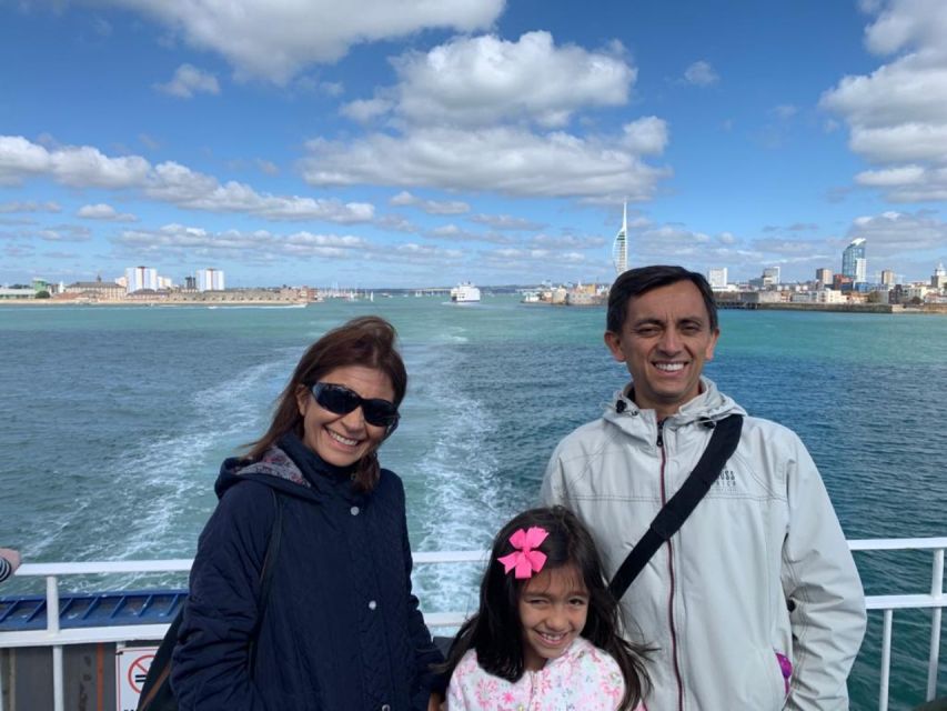 From Portsmouth: Isle of Wight Day Tour by Bus and Ferry - Portsmouth to Fishbourne, by ferry and executive coach