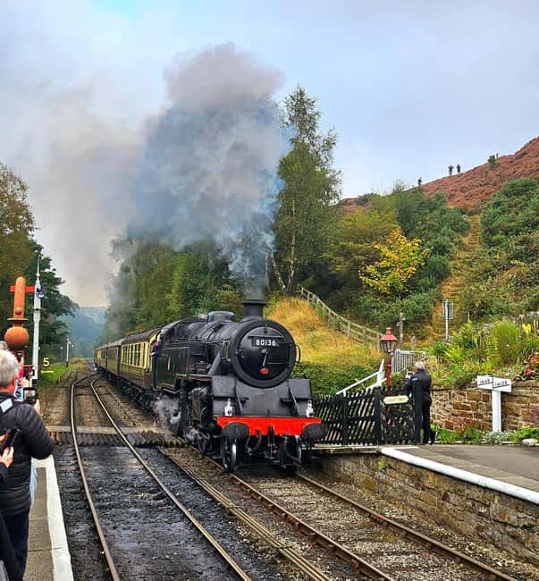 From York: North Yorkshire Moors, Villages & Whitby Day Tour - The first viewpoint stop: grab photos, then get historical